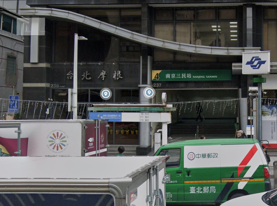 捷運南京三民站出口地圖